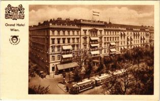 Wien, Vienna, Bécs; Grand Hotel Wien, tram