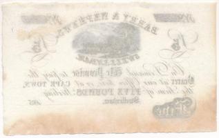 Dél-Afrika / Swellendam / Berry & Nephews ~1850. 5P kitöltetlen csekk T:XF hajtatlan, folt
Sout...