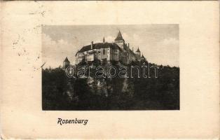 1929 Rosenburg am Kamp, Schloss / castle (fl)