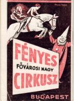 1939 Fővárosi Nagycirkusz műsorfüzete