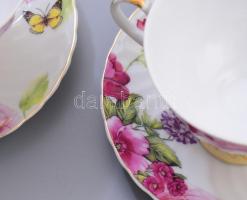 2 db Veroni teás csésze. Matricás, jelzett, hibátlan