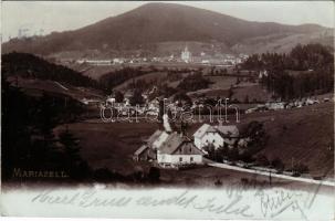 1902 Mariazell (Steiermark), general view. N. Kuss photo (EK)