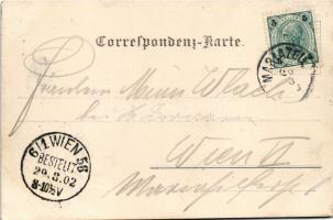 1902 Mariazell (Steiermark), general view. N. Kuss photo (EK)