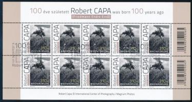 2013 100 éve született Robert Capa kisív (7.000) (Névérték: 3.100 Ft)