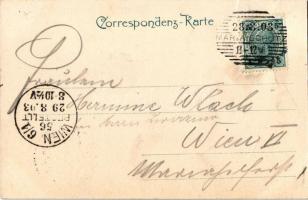 1903 Maria Schutz mit Sonnwendstein