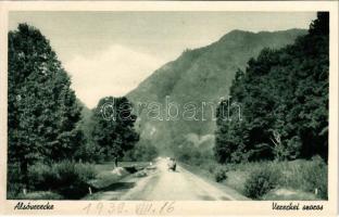 Alsóverecke, Niznije Verecki, Nizsnyi Vorota, Nyzhni Vorota; Vereckei-szoros / Veretsky Pass / mountain pass, gorge