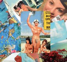 cca 1970-1980 Amerikai humoros képes nyomtatványok, 13 db kétoldalas, színes nyomat, 21,5x15 cm