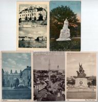 31 db RÉGI magyar város képeslap vegyes minőségben / 31 pre-1945 Hungarian town-view postcards in mi...