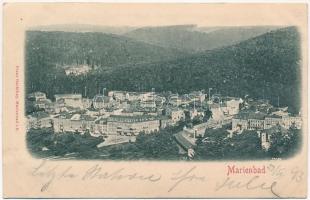 1903 Mariánské Lázne, Marienbad; Franz Gschihay Emb. (EK)