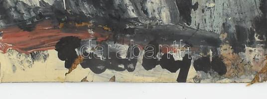 Gaál Lajos jelzéssel: Gesztusok. Olaj, vászon. 30x42 cm