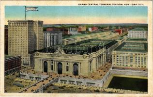 New York City, Grand Central Terminal Station, railway station, tram (fl)