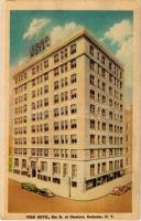 Rochester (New York), Ford Hotel, automobiles, Elm Street at Chestnut St.