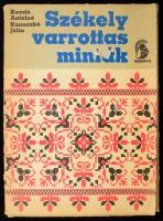 Kocsis Antalné, Kunszabó Júlia: Székely varrottas minták. Bp., 1974, Minerva, 36 t. (Komplett). Kiadói sérültpapírmappában, a lapok jó állapotban.