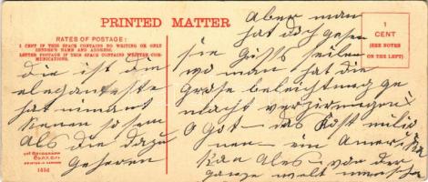 New York City, General Grant's Tomb and the Hudson River, train (15,8 cm x 6,8 cm) (EB)