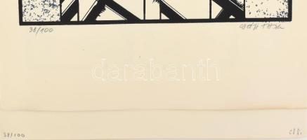 Lantos Ferenc, Csáji Attila, Csutoros Sándor, Haris László, Papp Oszkár, Prutkay Péter grafikái. 6 d...