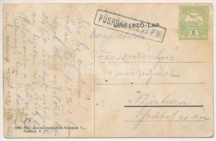 Püspökladány, Római katolikus templom paróchiával. Máv. levelezőlapárusítás 4965. (fl)