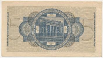 Német Harmadik Birodalom / Német megszállt területek 1940-1945. 5M T:F erős papír German Third Empir...