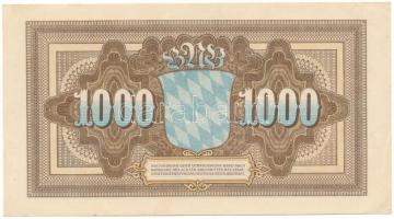Német Birodalom / Weimari Köztársaság / Bajorország 1922. 1000M T:AU,XF German Empire / Weimar Repub...