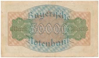 Német Birodalom / Weimari Köztársaság / Bajorország 1923. 50.000M T:F German Empire / Weimar Republi...