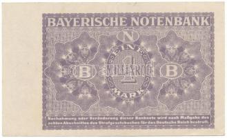 Német Birodalom / Weimari Köztársaság / Bajorország 1923. 1.000.000.000M T:F szép papír German Empir...