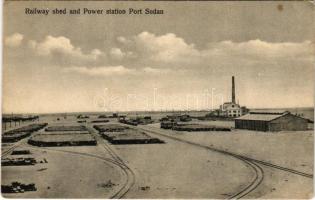 Port Sudan, Railway Shed and Power Station (fl)