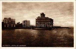 1935 Beirut, Beyrouth; Hotel St. Georges (EK)