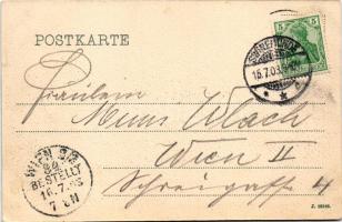 1903 Swinoujscie, Swinemünde; Strand u. Dünenstrasse / beach