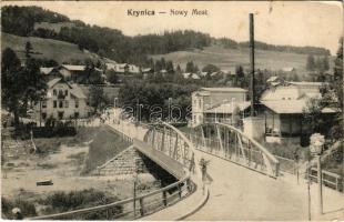 Krynica, Krynica-Zdrój; Nowy most / new bridge (b)