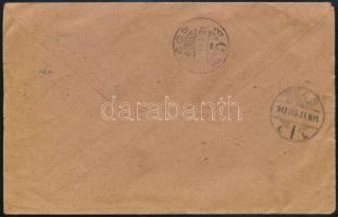 1912 Levél Turul 10f bérmentesítéssel, "KISMARTON" - "PÉCS"