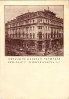 1935 Budapest V. Országos Kaszinó Palotája. Semmelweis utca 1-3. (EK)