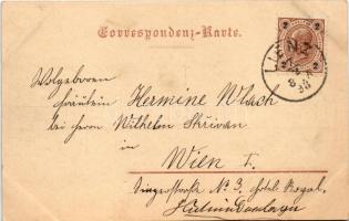 1898 (Vorläufer) Villach (Kärnten), von St. Martin / general view, bridge