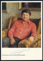 Jurij Glazkov (1939-2008) szovjet űrhajós autográf aláírása őt ábrázoló képen 14x21 cm / Autograph signature of -  Yuriy Glazkov (1939-2008) Soviet astronaut, on image 14x21 cm