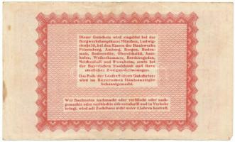 Német Birodalom / Weimari Köztársaság / Bajorország 1923. 200.000.000.000M "A Müncheni Bányásza...