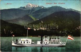 Abersee, Dampfer Kaiserin Elisabeth / steamship (EK)