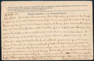 1916 Tábori posta lap négy zászlós grafikával belföldre