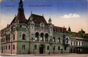 1915 Nagyvárad, Oradea; Görög katolikus püspöki palota, Takarékpénztár / Greek Catholic bishop'...