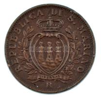 San Marino 1935R 10c bronz T:XF több ph.
San Marino 1935R 10 Centesimi bronze C:XF multiple edge er...