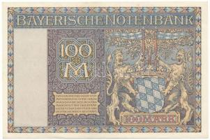 Német Birodalom / Weimari Köztársaság / Bajorország 1922. 100M T:AU,XF German Empire / Weimar Republ...