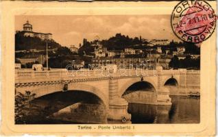 1911 Torino, Turin; Ponte Umberto I / bridge (EK)