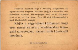 Arad, 1926-1932 A világ körül: Bródi Aladár és Sándor világutazók / Hungarian globetrotters (non PC)...