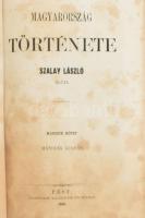 Szalay László: Magyarország története. I-II. köt. [Egybekötve]. Pest, 1861-1862, Lauffer és Stolp (B...