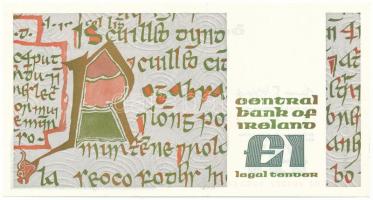 Írország 1984. 1P "GBI 406227" T:UNC,AU 
Ireland 1984. 1 Pound "GBI 406227" C:U...