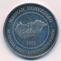 1963. "Galga Aszód - Helyőrség Parancsnokától / Magyar Honvédség - 40. Galga Vezetésbiztosító E...