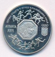 Ukrajna 1996. 200.000K Cu-Ni &quot;Nyári Olimpia, Atlanta&quot; T:AU (eredetileg PP) Ukraine 1996. 200.000 Karbovantsiv Cu-Ni &quot;Summer Olympics, Atlanta&quot; C:AU (originally PP) Krause KM#23