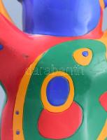 Berlin Bear, rezin design alkotás, m: 23 cm