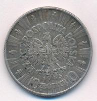 Lengyelország 1936. 10Zl Ag "Józef Pilsudski" T:VF patina
Poland 1936. 10 Zlotych Ag &quo...