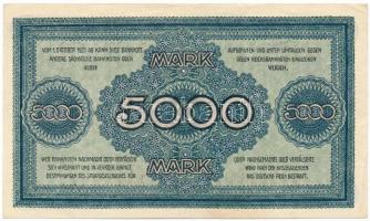Német Birodalom / Szászország 1923. 5000M T:F szép papír
German Empire / Saxony 1923. 5000 Mark C:F...
