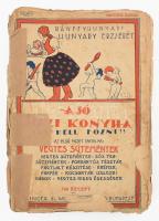 Bánffyhunyadi Hunyady Erzsébet: A jó házi konyha. Így kell főzni! I-II., IV-X., XII-XIII. füzetek (11 db). Bp., é.n., Singer és Wolfner. Kiadói papírkötés, erősebben sérült, több füzet széteső állapotban, részben hiányzó borítókkal.