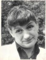 Balla Zsófia (1949-) erdélyi születésű magyar költő, újságíróról készült portrék, 5 db fotó, ázásnyo...