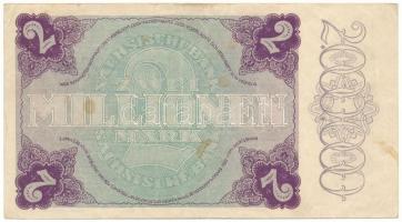 Német Birodalom / Szászország 1923. 2.000.000M T:F folt, erős papír
German Empire / Saxony 1923. 2....